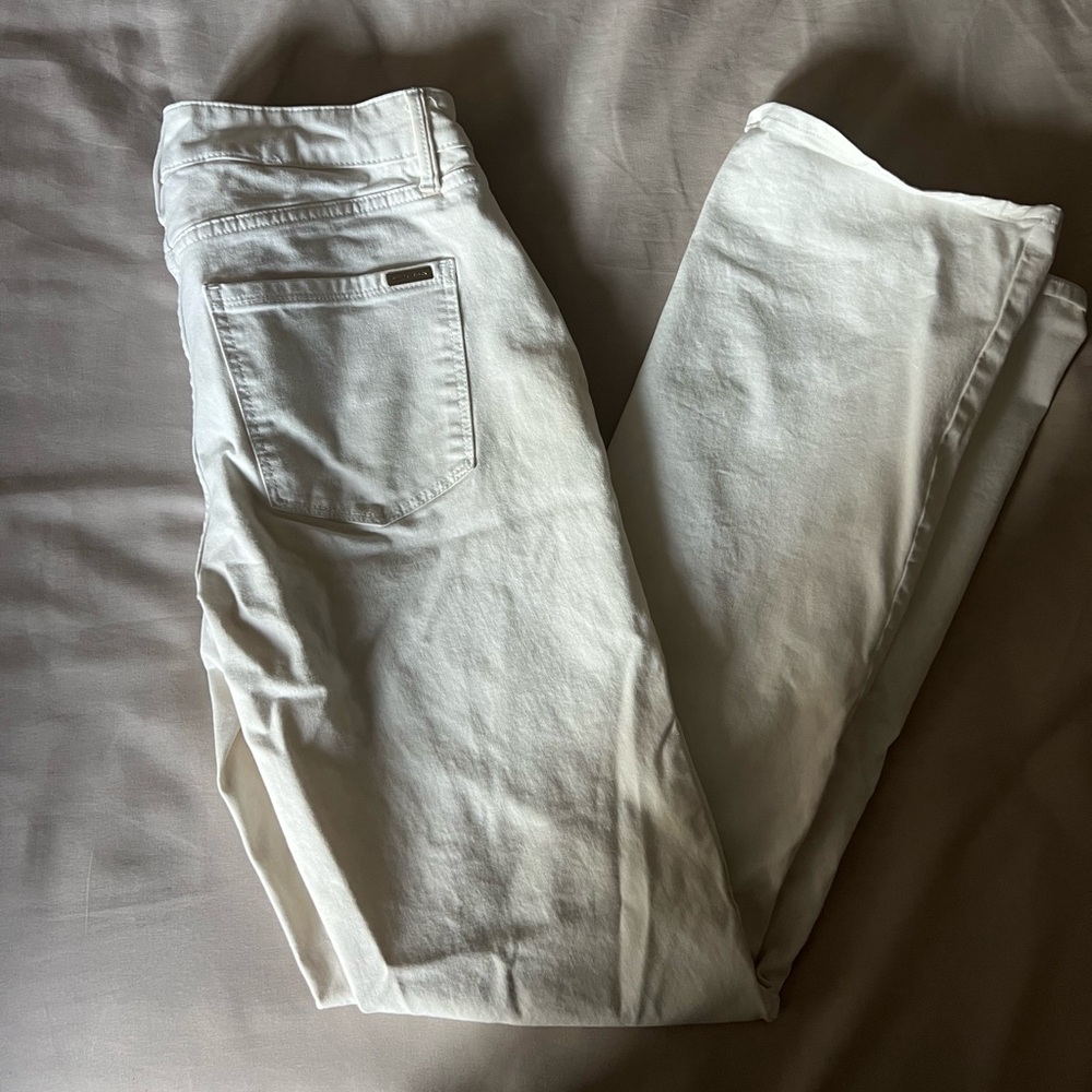 White House Black Market White Denim Jeans